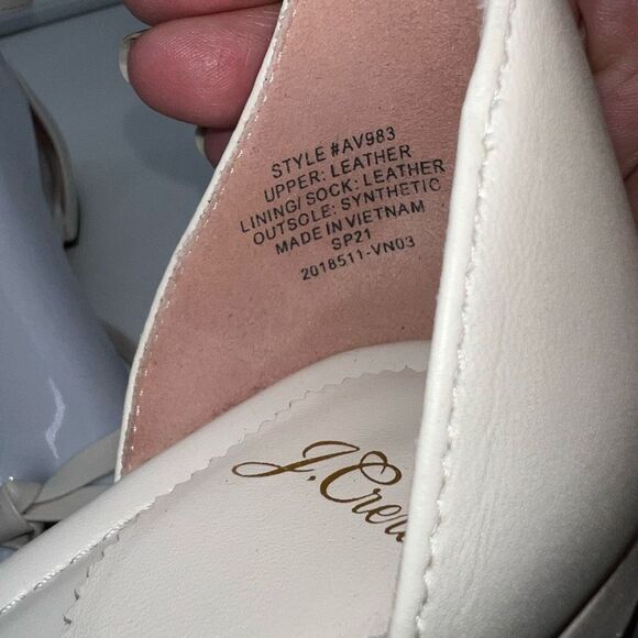 J. Crew Strappy Abbie Sandals in Cream - Picture 4 of 8